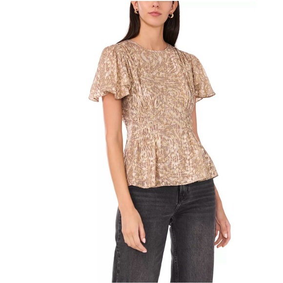 Parker womens The Rose Top, Metallic. - Picture 5 of 10